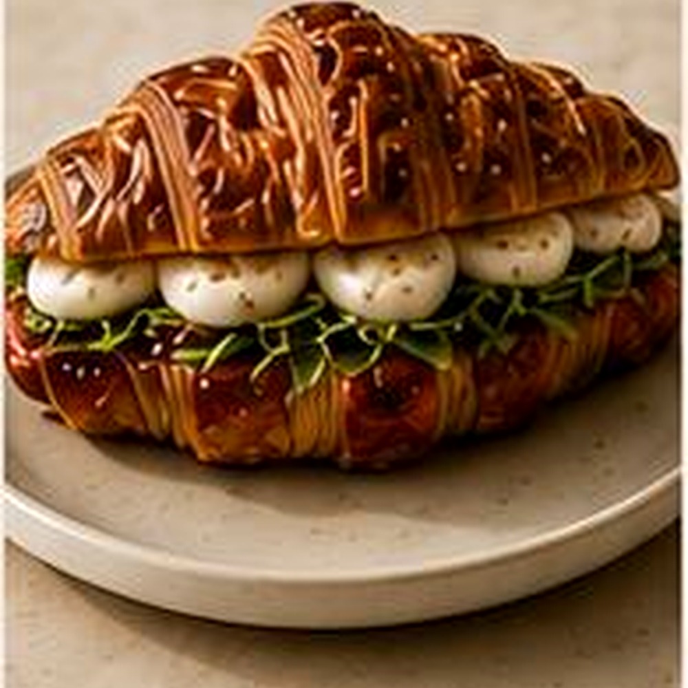 Mozzarella & Pesto Croissant